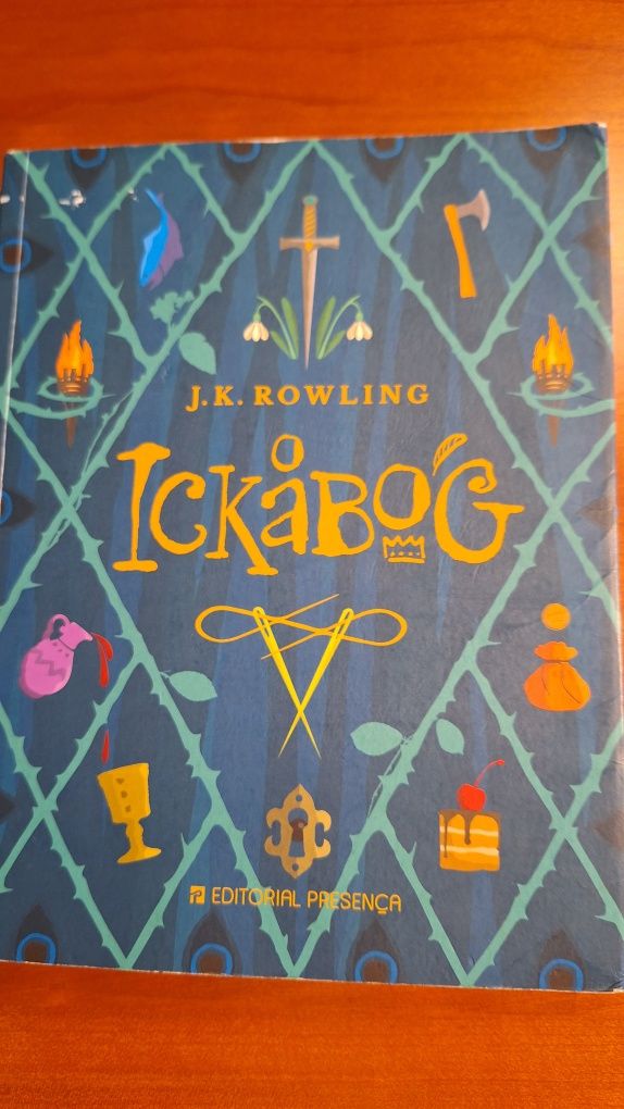 Livro juvenil da autora J K Rowling