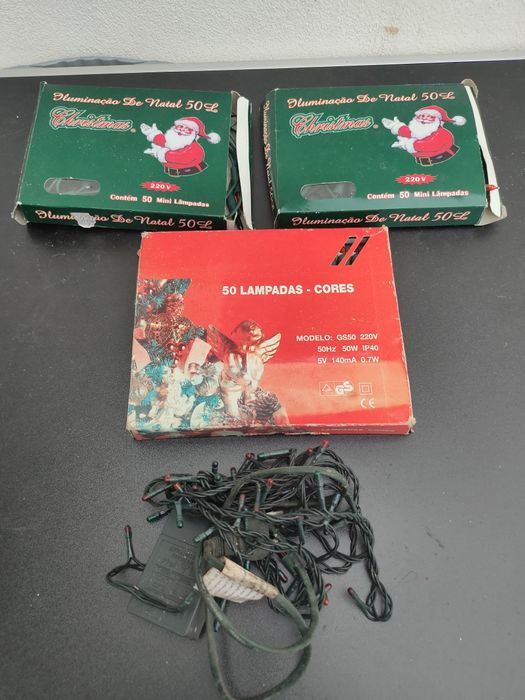 Enfeites de Natal.