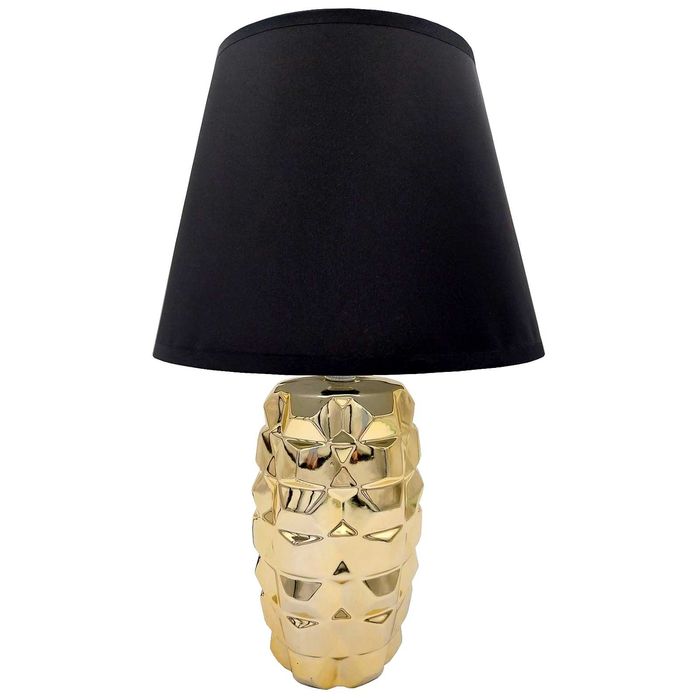 Lampka nocna złota nowoczesna lampa na biurko do sypialni salonu
