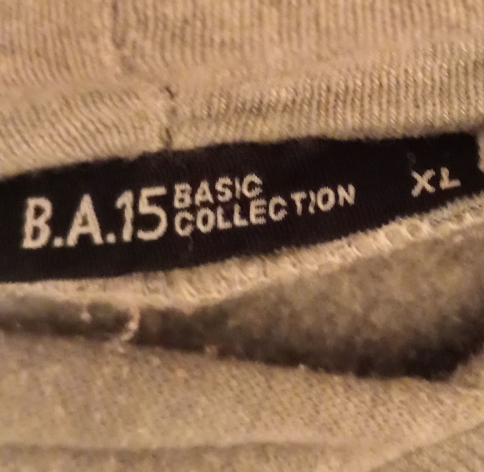 Camisola de capuz Basic collection tamanho XL