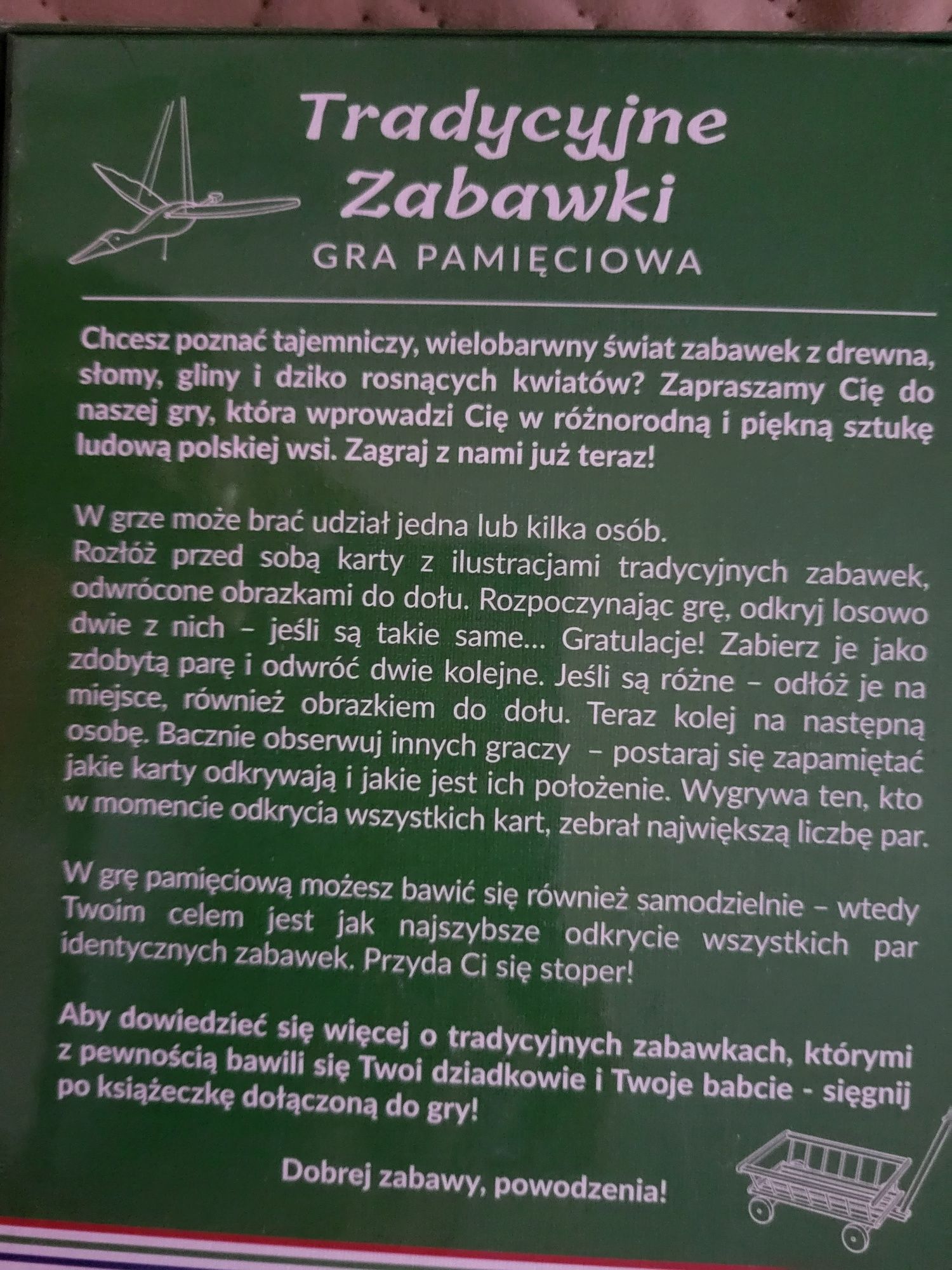 Gra pamięciowa „Tradycyjne zabawki