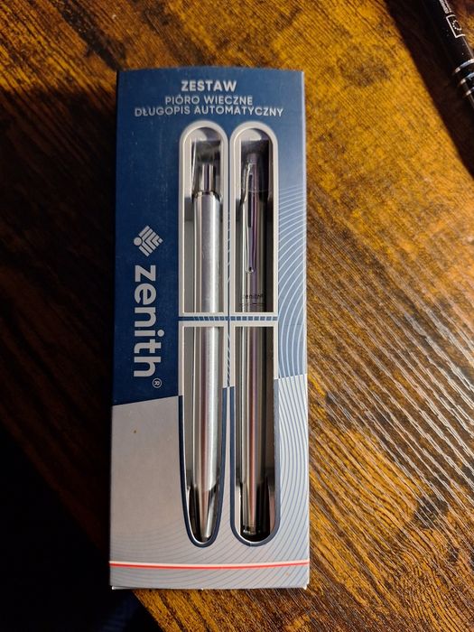 Zestaw długopis pióro Zenith nowy