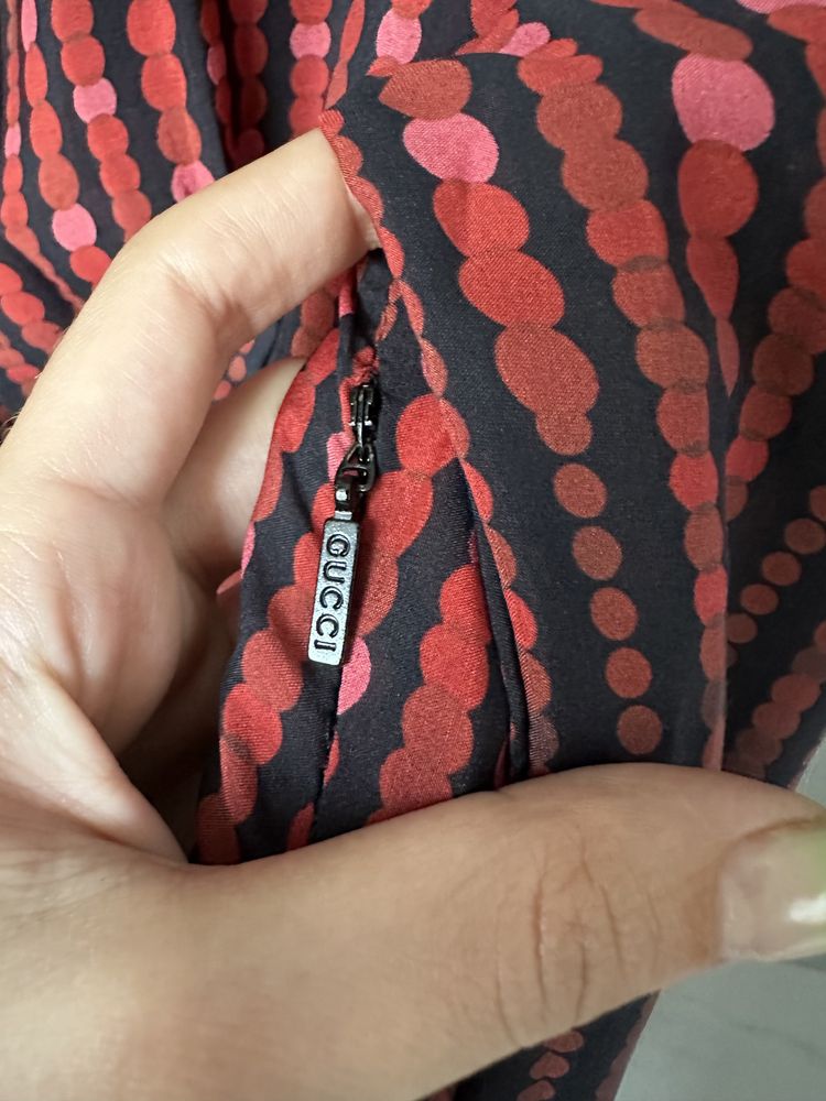 Подіумне шовкове плаття Gucci, оригінал.