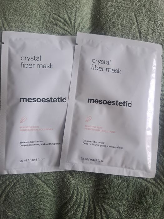 Mesoestetic Crystal Fiber Mask maska do twarzy