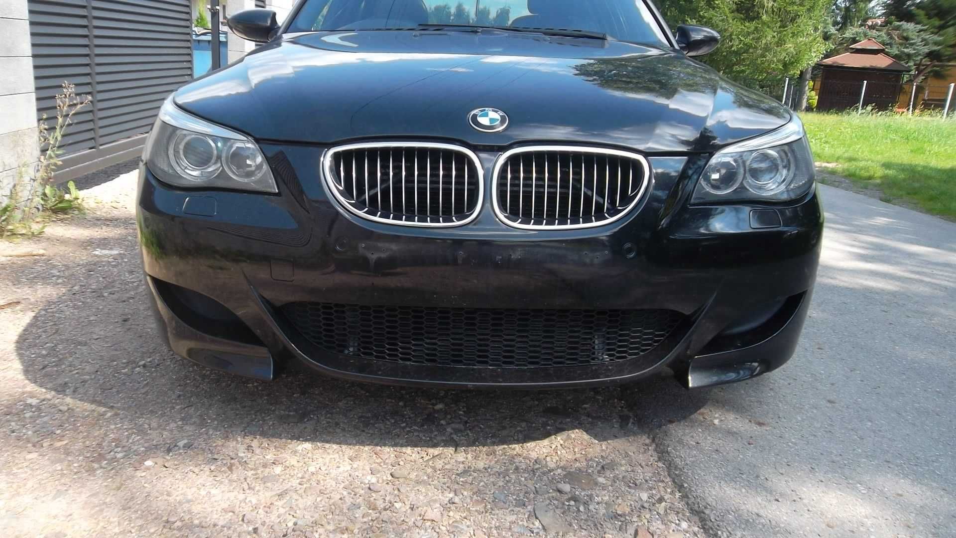 Przód BMW E60 M5 Black sapphire metallic