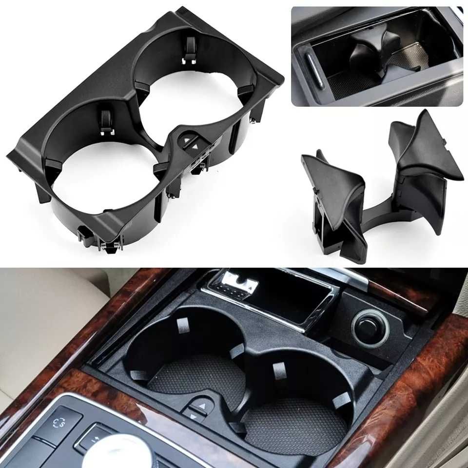 Suporte garrafas porta copos para mercedes w204 w212 w207  classe C E