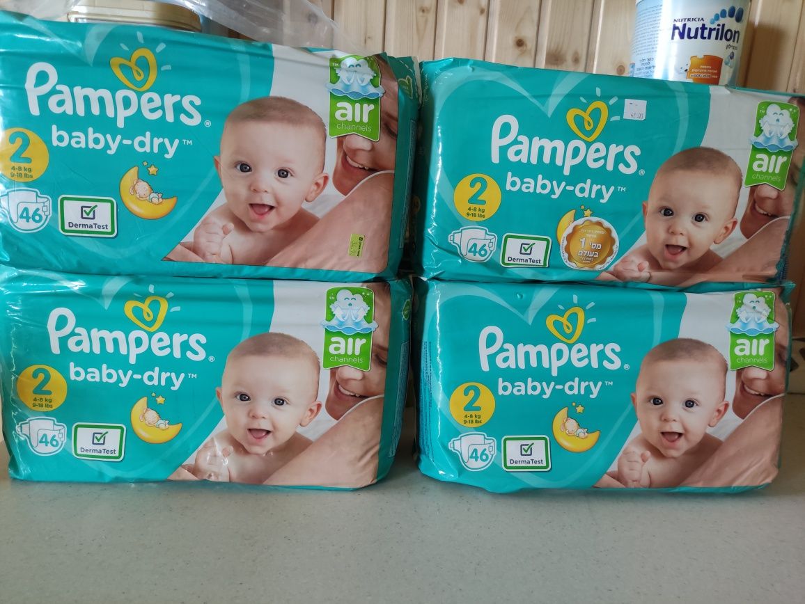 Памперси Pampers baby-dry Гармонія,2, 3 розмір,