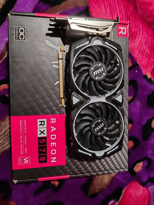 Відеокарта MSI RX570 8gb