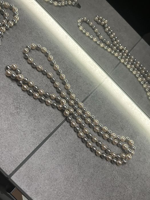 Рідкісне вінтажне перлинне намисто та браслет majorica, набір, лот