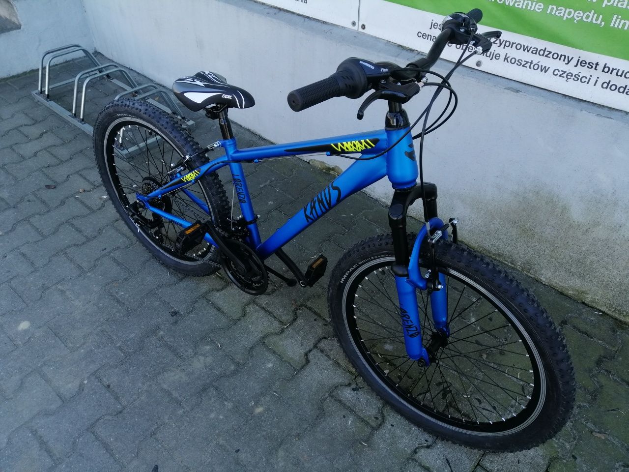 Nowy rower Kands Lorenzo 24 cale /shimano /amortyzacja /wzmacniane koł