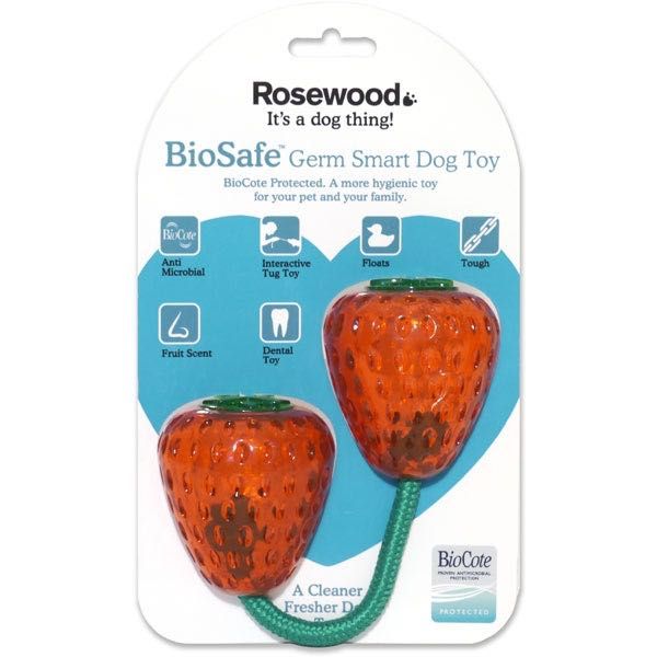 Rosewood Biosafe (Anti-bactérias) - Morangos para Cães