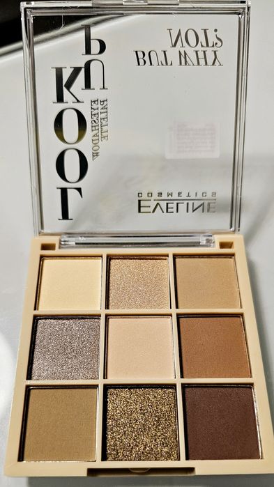 Nowa paleta 9 cieni do powiek But Why Not, Eveline