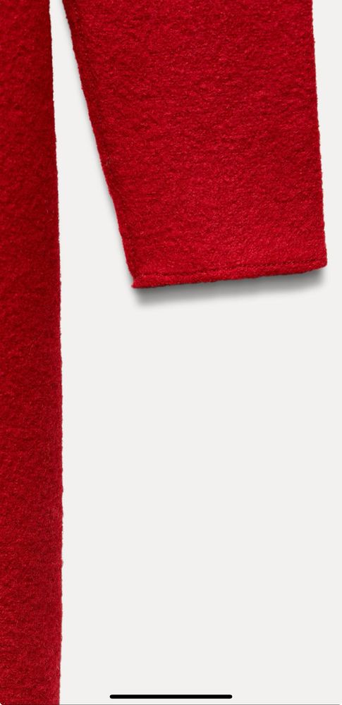 Vestido zara 100% lã