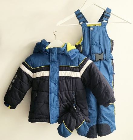 Chicco термокостюм, зимняя куртка, полукомбинезон и варежки