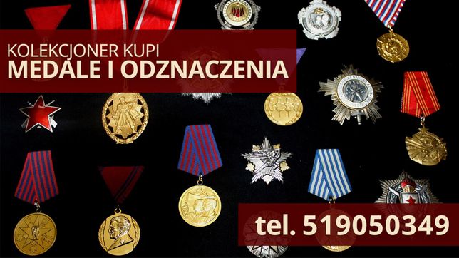 Kolekcjoner Zamieni Medale i Odznaczenia Polskie i Zagraniczne