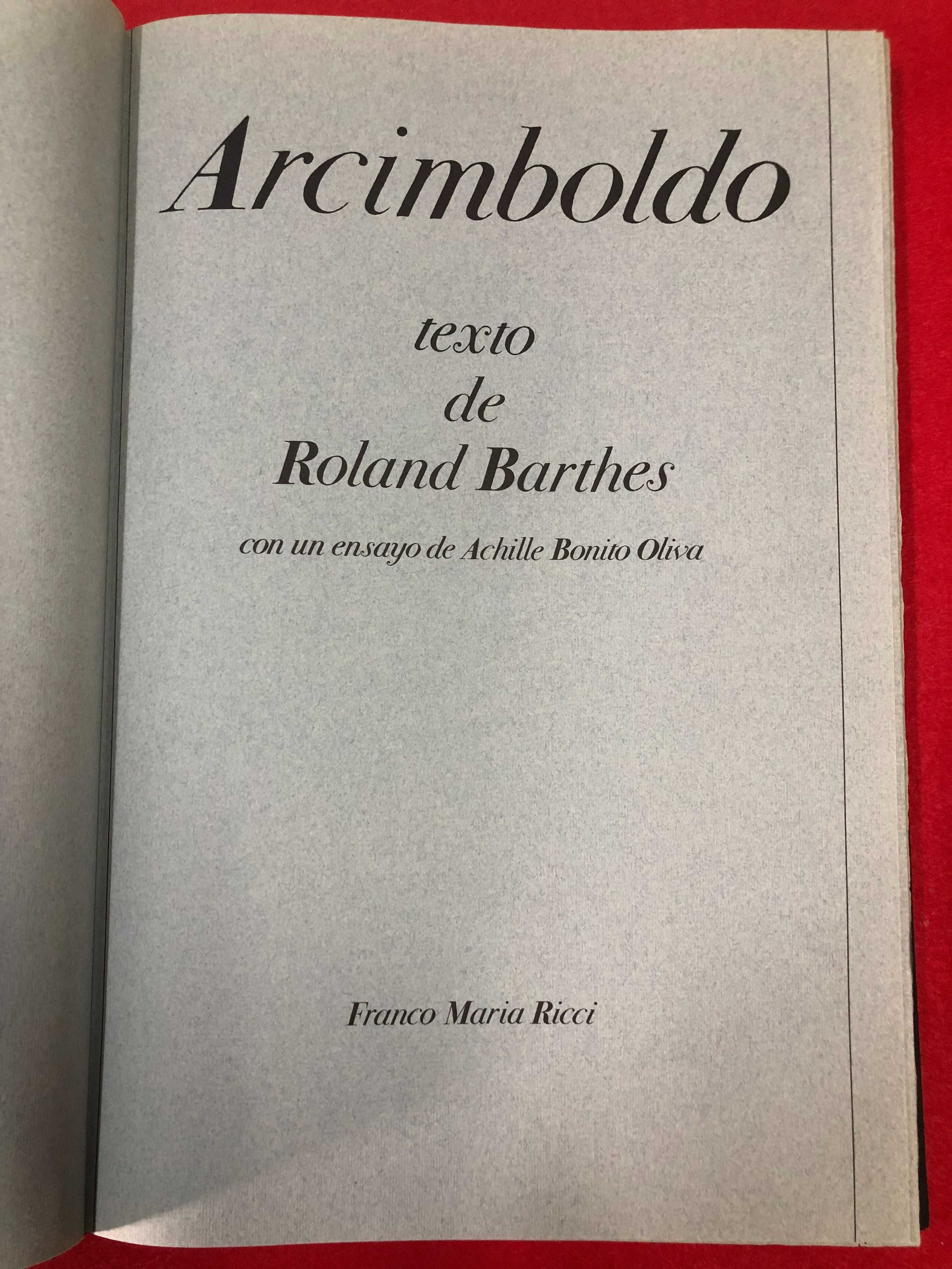 Arcimboldo - Roland Barthes - Franco Maria Ricci