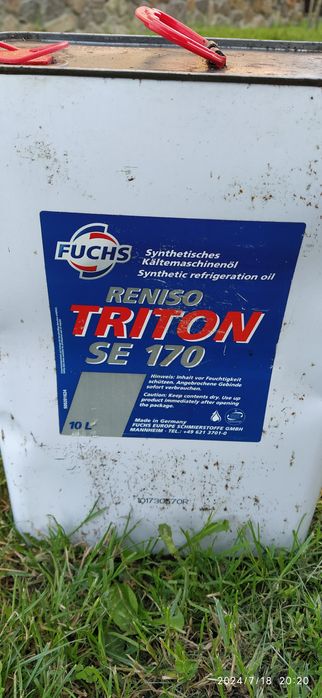 Олива BITZER BSE 170 (10L). Масло Fuchs Triton SE 170