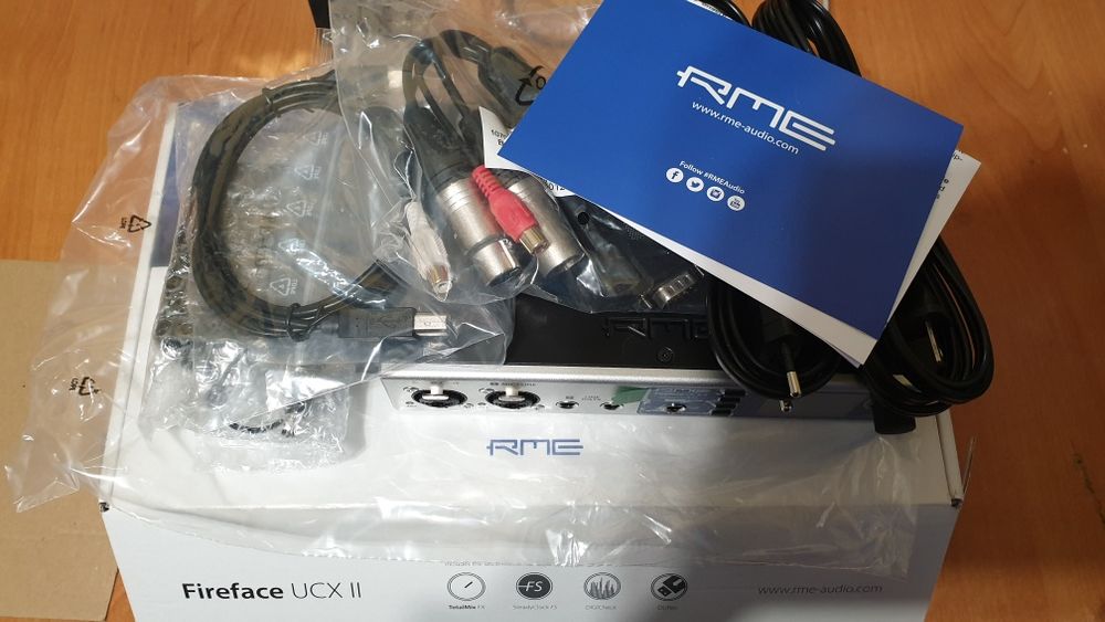 Interfejs Audio karta RME fireface UCX II nowy, nieużywany, gwarancja