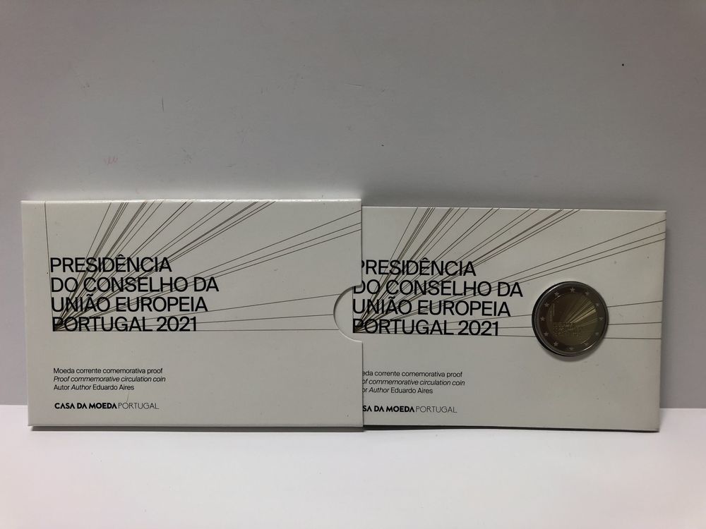 Moeda 2€ Proof Presidência do Conselho da UE