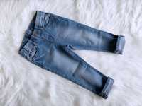 H&M jeansy Slim Fit regulowany pas rozm. 92