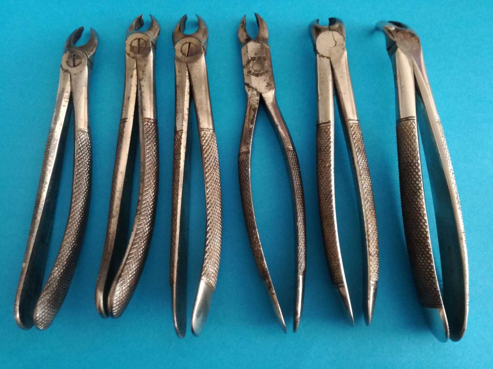 6 Alicates "Pinças" Vintage de Dentista - PREÇO UNITÁRIO