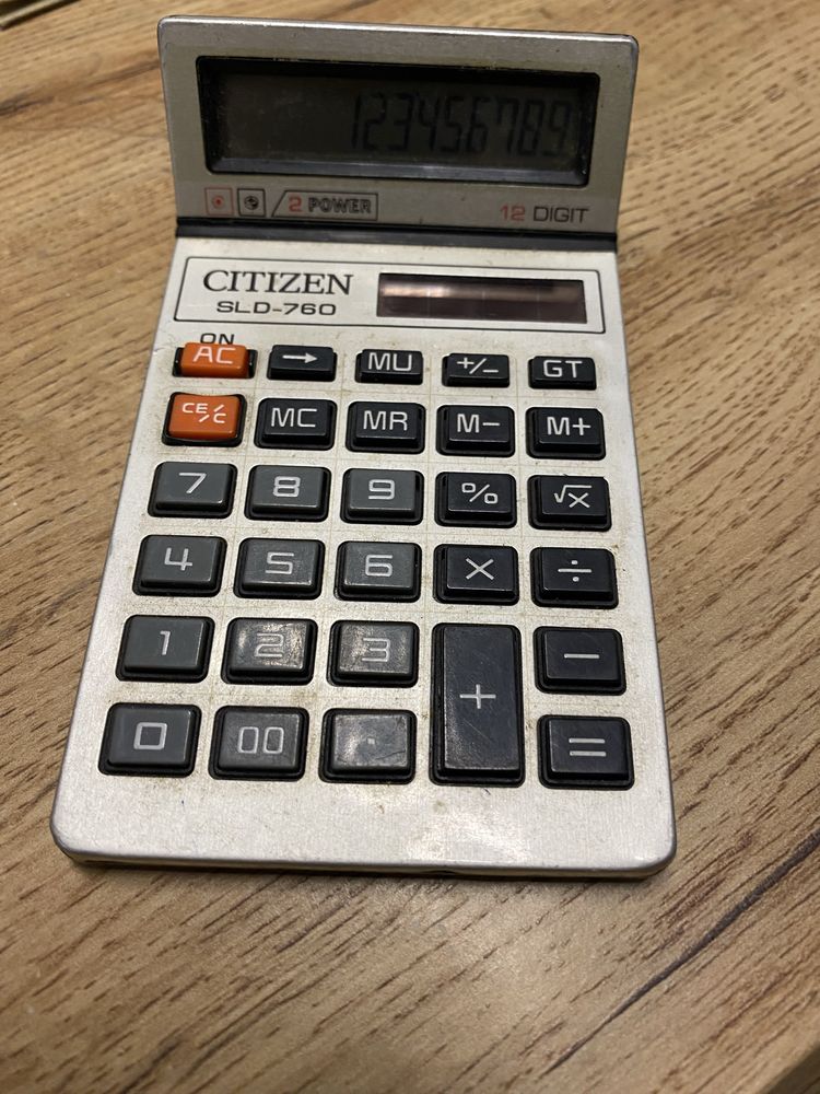 Wiekowy kalkulator Citizen SLD-760