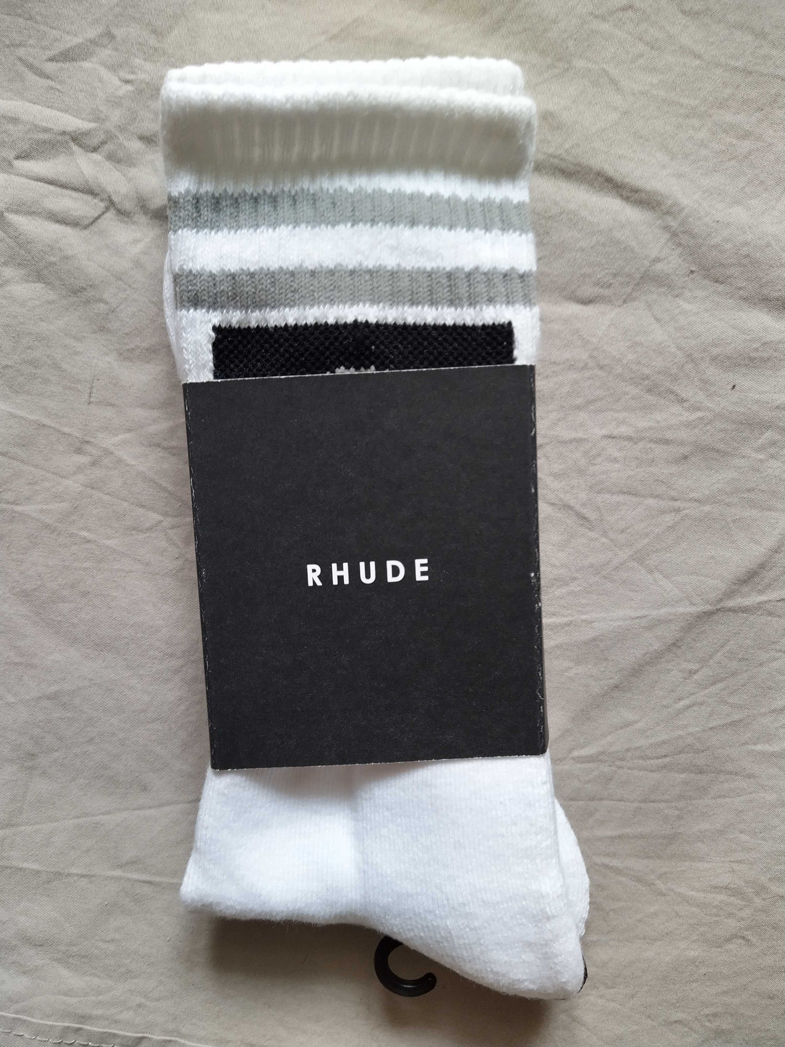 Шкарпетки Rhude. Білі