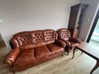 Sofa + fotele zestaw salonowy vintage retro antyk