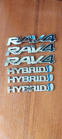 Емблема Toyota RAV4 Hybrid