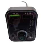 transmiter samochodowy fm bluetooth 2 ładowarki