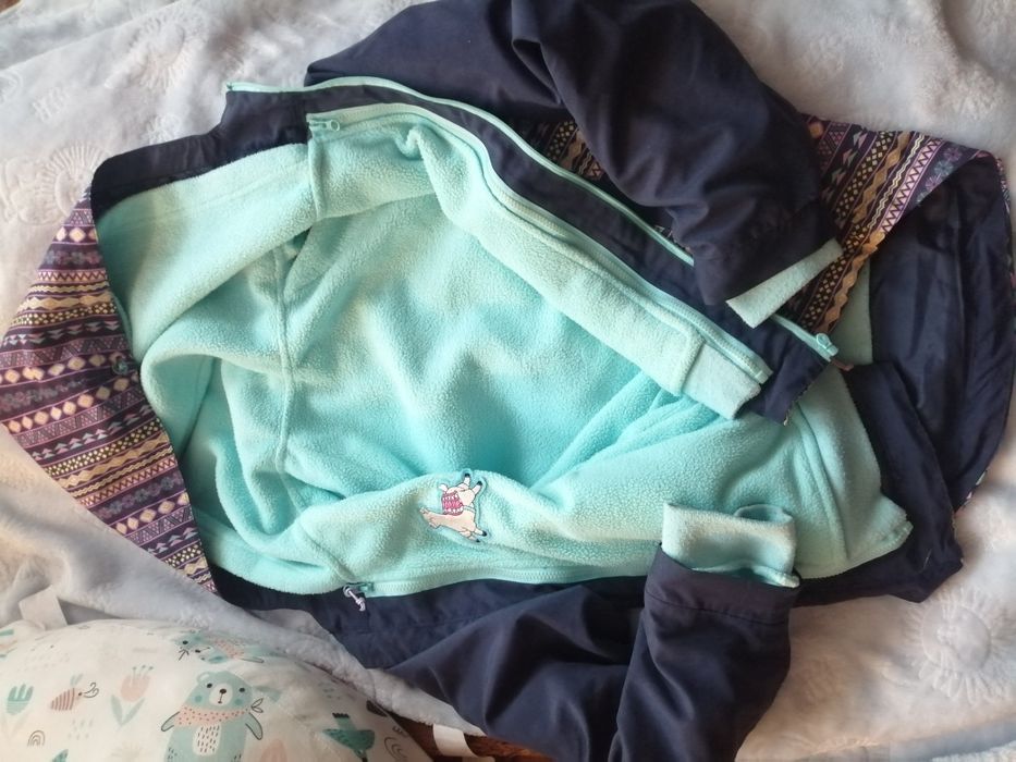 Kurtka + polar bluza 2w1