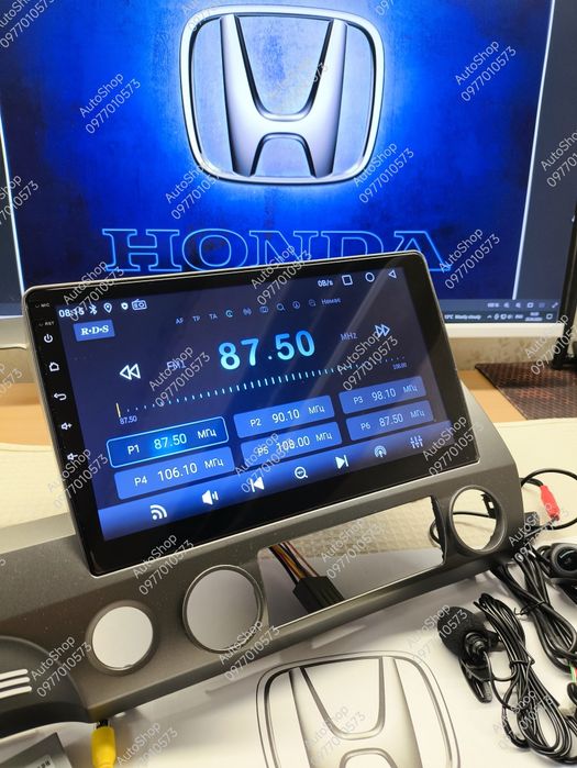 Магнітола Honda civic 4D, Hybrid  Android