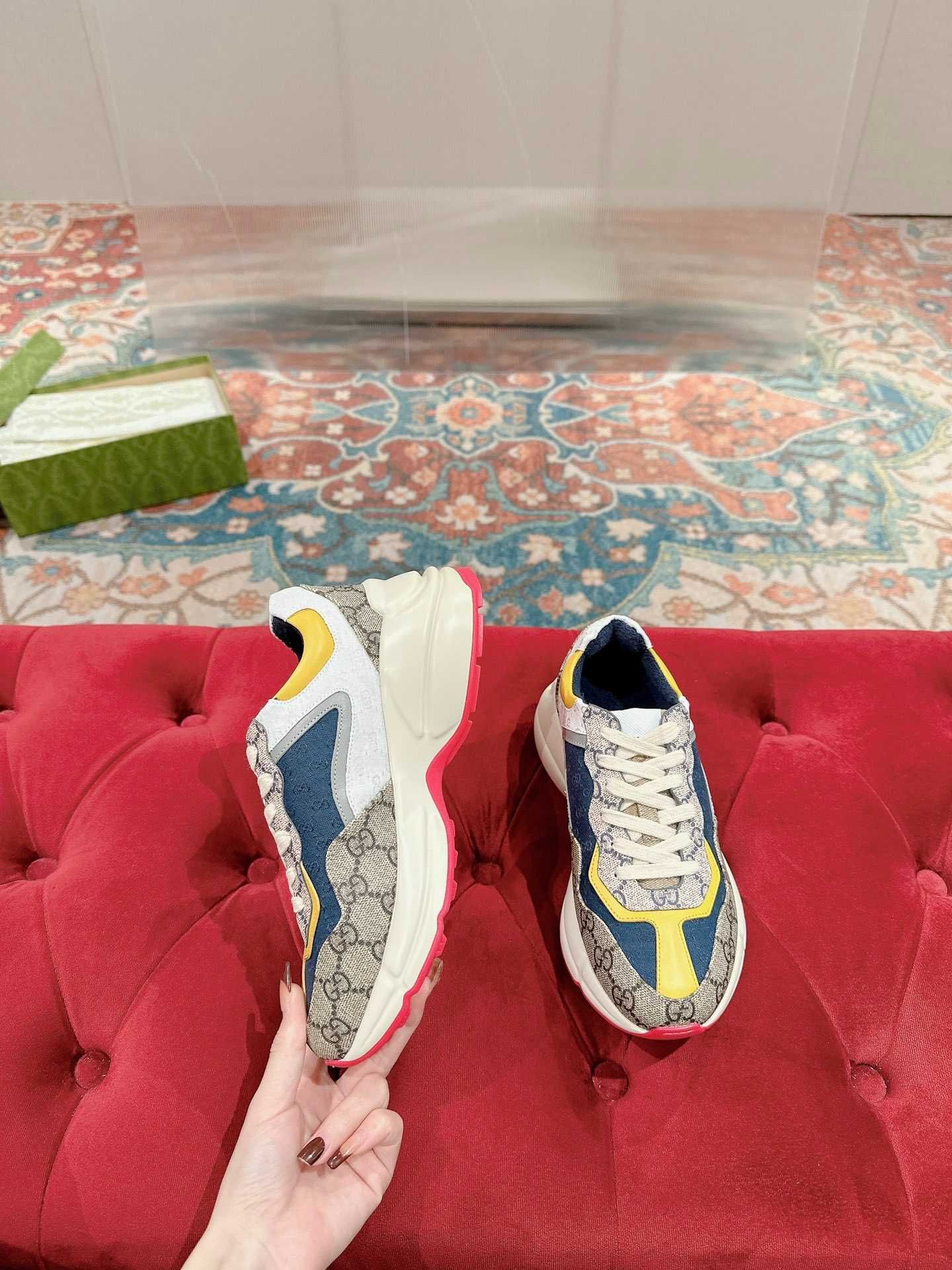 GUCCI buty sportowe – dla mężczyzn, luksus i wygoda