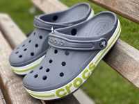 Купить Crocs Bayband Charcoal/Volt Clog Мужские Сабо Крокс 36-44