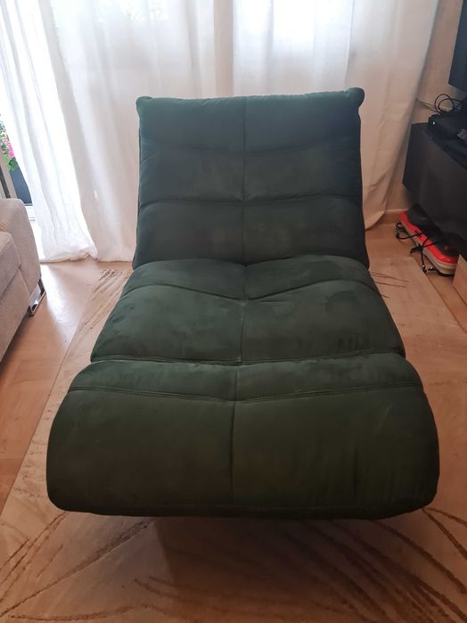Fotel obrotowy bujany z funkcja relaks
