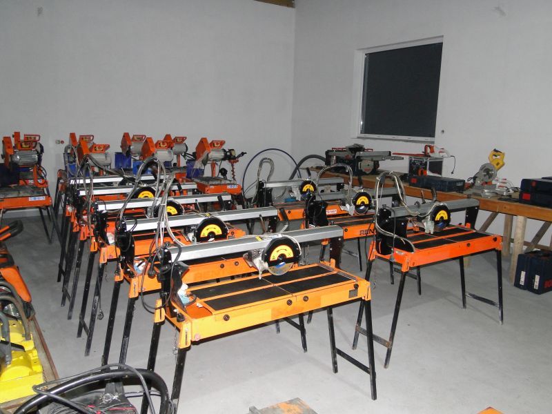 Przecinarka BATTIPAV VIP 290 Maszynka stołowa do cięcia płytek Germany