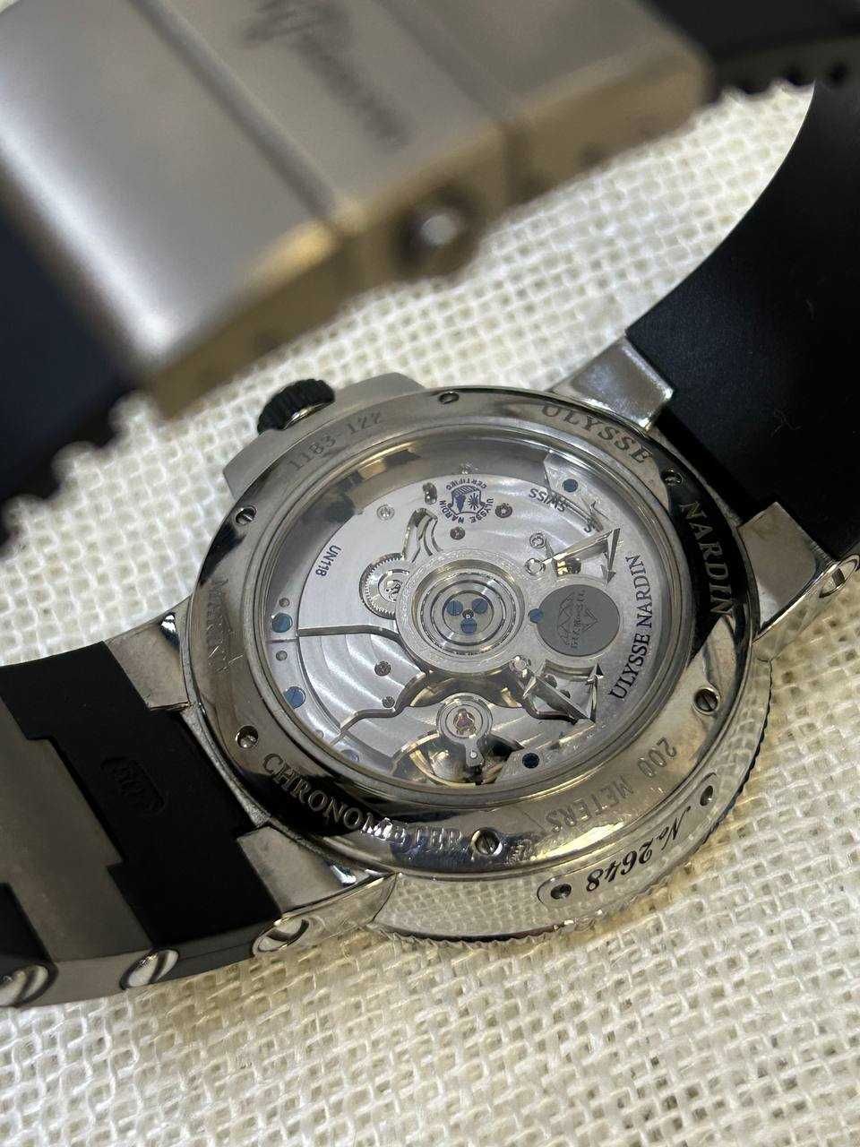 Швейцарские часы Ulysse Nardin Marine Maxi Chronometer 45mm 1183-122