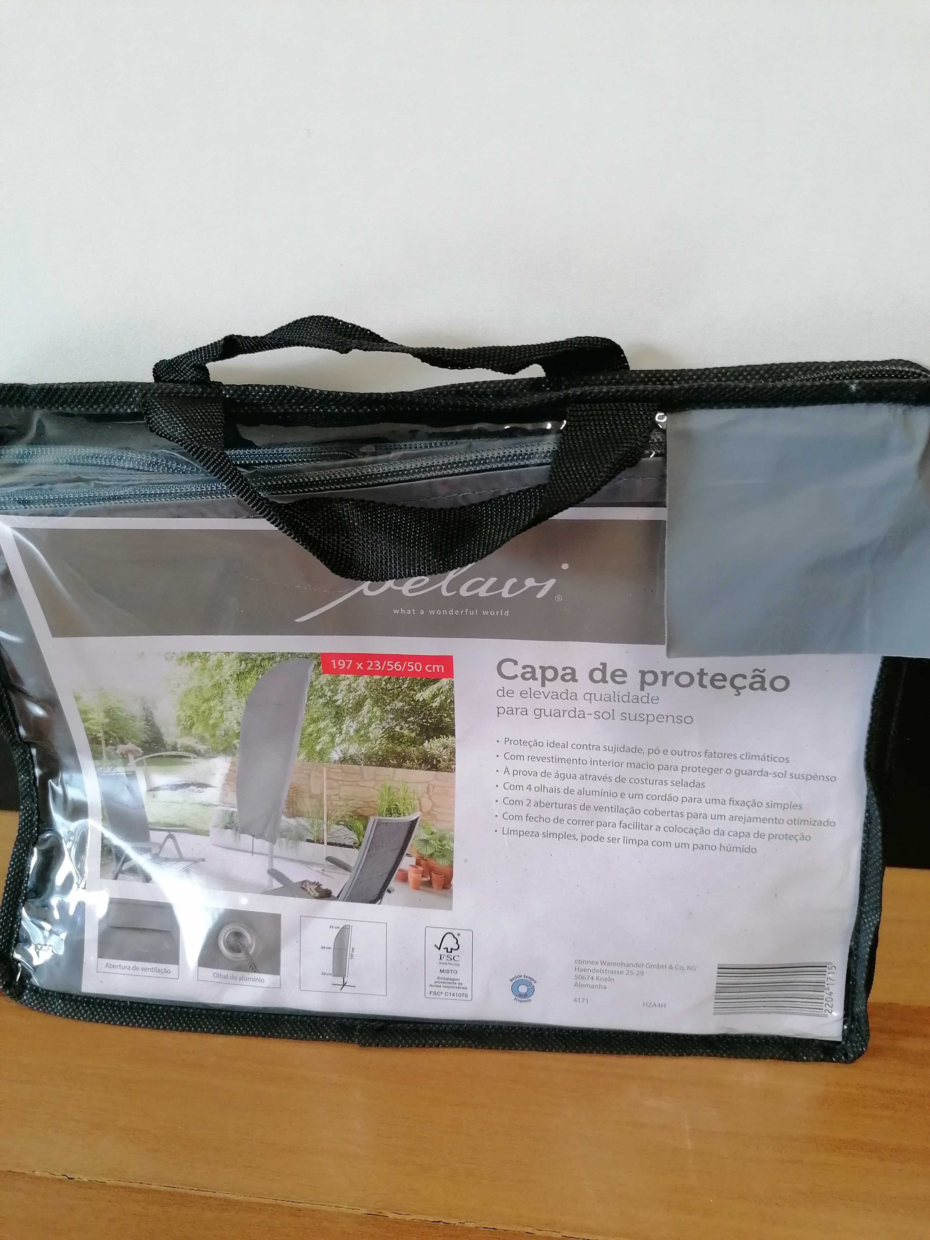 Capa de proteção para guarda-sol