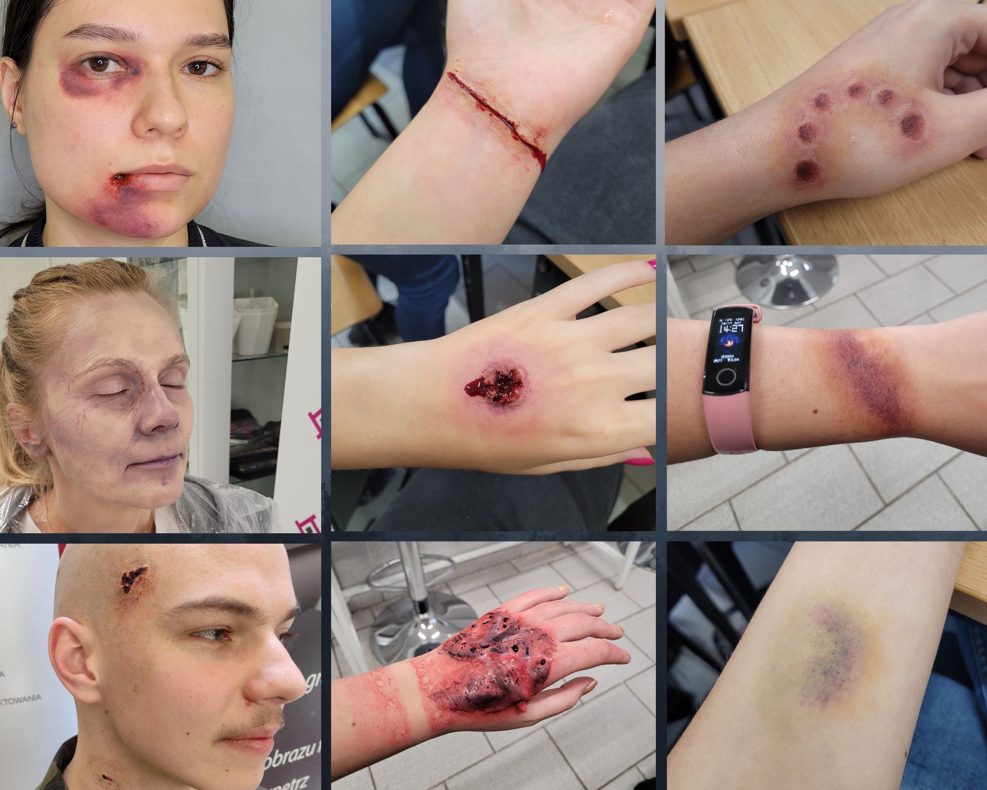 Makijaż okolicznościowy/artystyczny/charakteryzacja