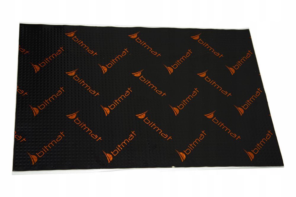 AB-4 Mata Wygłuszająca do maszyn, samochodów Alubutyl Bitmat 4mm 75x50