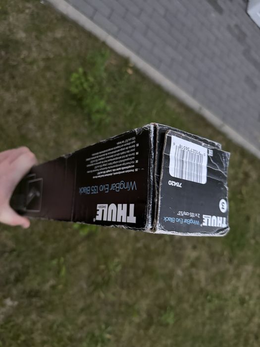 Thule WingBar Evo 135 czarne belki aluminiowe
