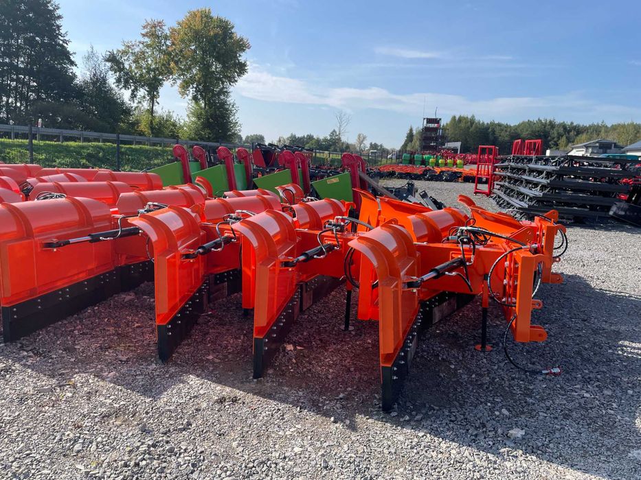 Mocny pług do śniegu do tura tuz strzałka Metal Technik dostawa Gratis