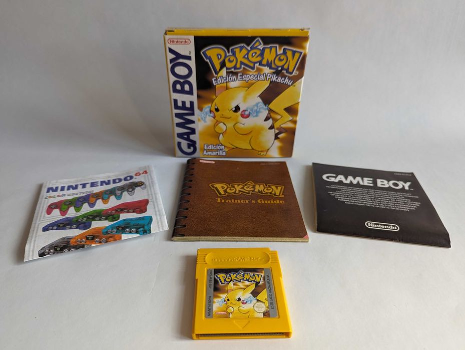 Pokemon Yellow ORIGINAL completo