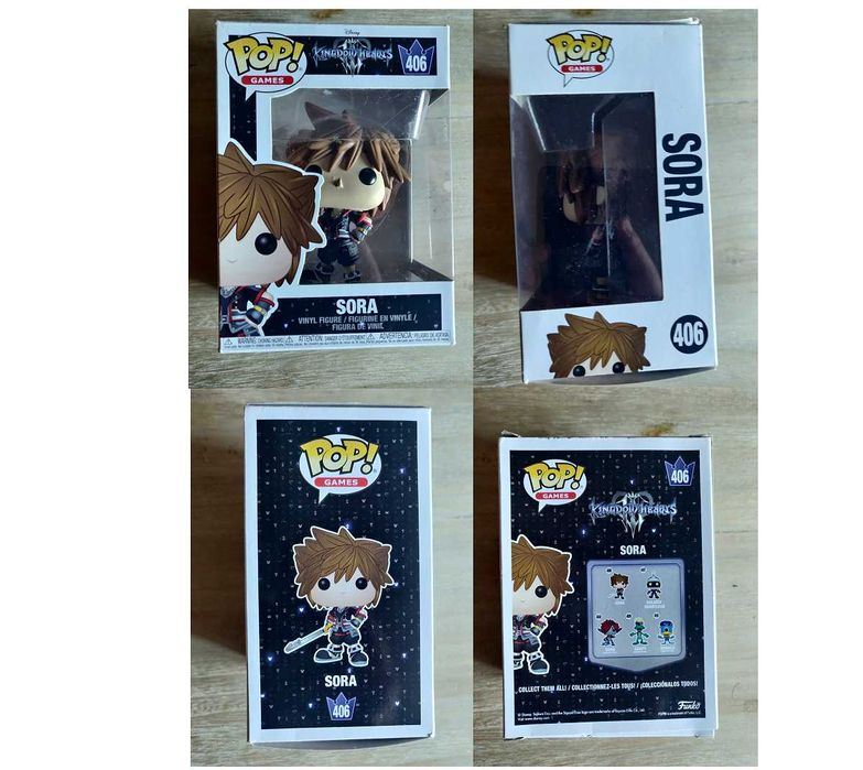 Funko Pops Novos -  Riku, Sora