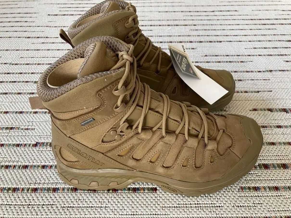 оригинал  берцы ботинки GTX Salomon кайот Forces 2 Quest олива