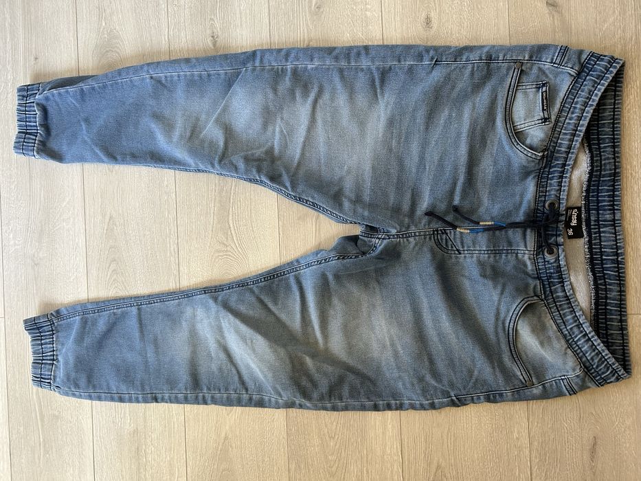 Spodnie meskie jeansowe jeggersy roz xl Sinsay