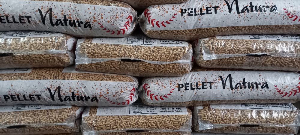 Pelet NATURA 100 % Pellet iglasty - czysty , sprawdzony i pewny opał