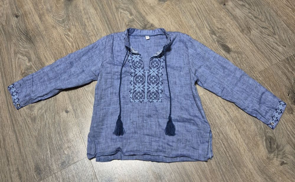 Вишиванка на хлопчика 3-4 років