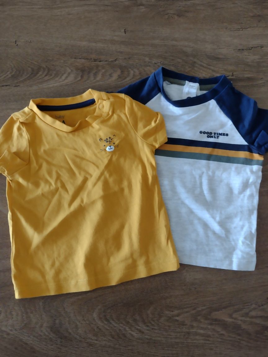 Dwie koszulki, t-shirty z C&A