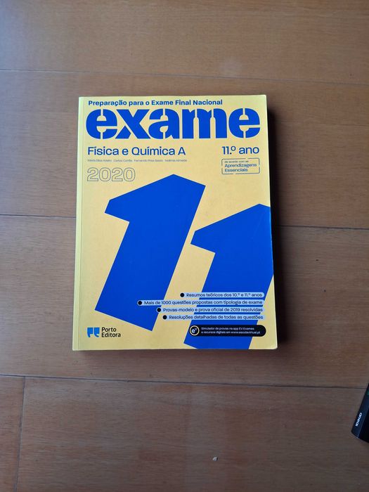 Manuais de preparação de exames física e química (10ºe 11º)